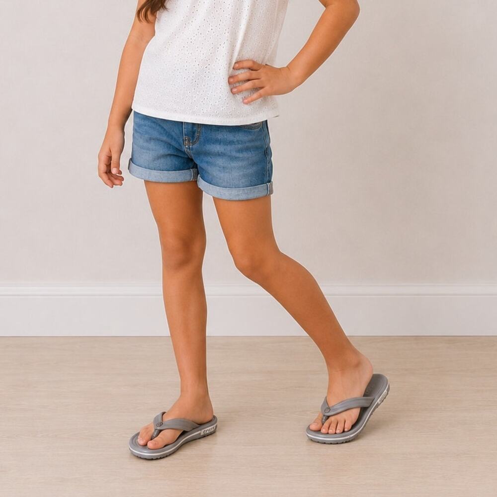 Crocs Unisex Crocband Flip Flop Sandals Lightweight Trip Water Summer Gray C10